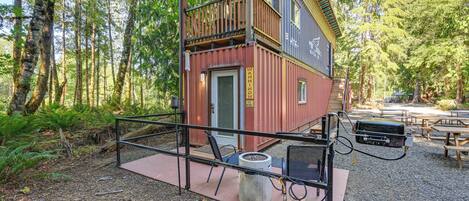 Fachada de la propiedad