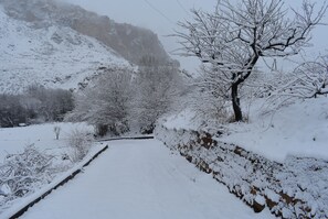 Entrada de la propiedad