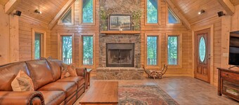 Country Cabin w/ Wraparound Deck & Views!