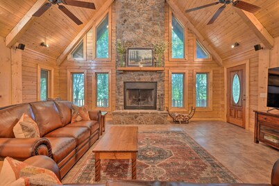 Country Cabin w/ Wraparound Deck & Views!
