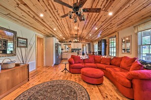 Interior - Blue Ridge Parkway House w/ Mountain Scenery! (Glade Valley)