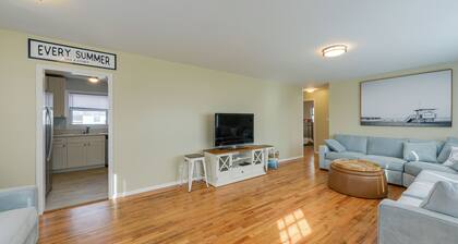 Brigantine Beach Home w/ Outdoor Shower & Grill!