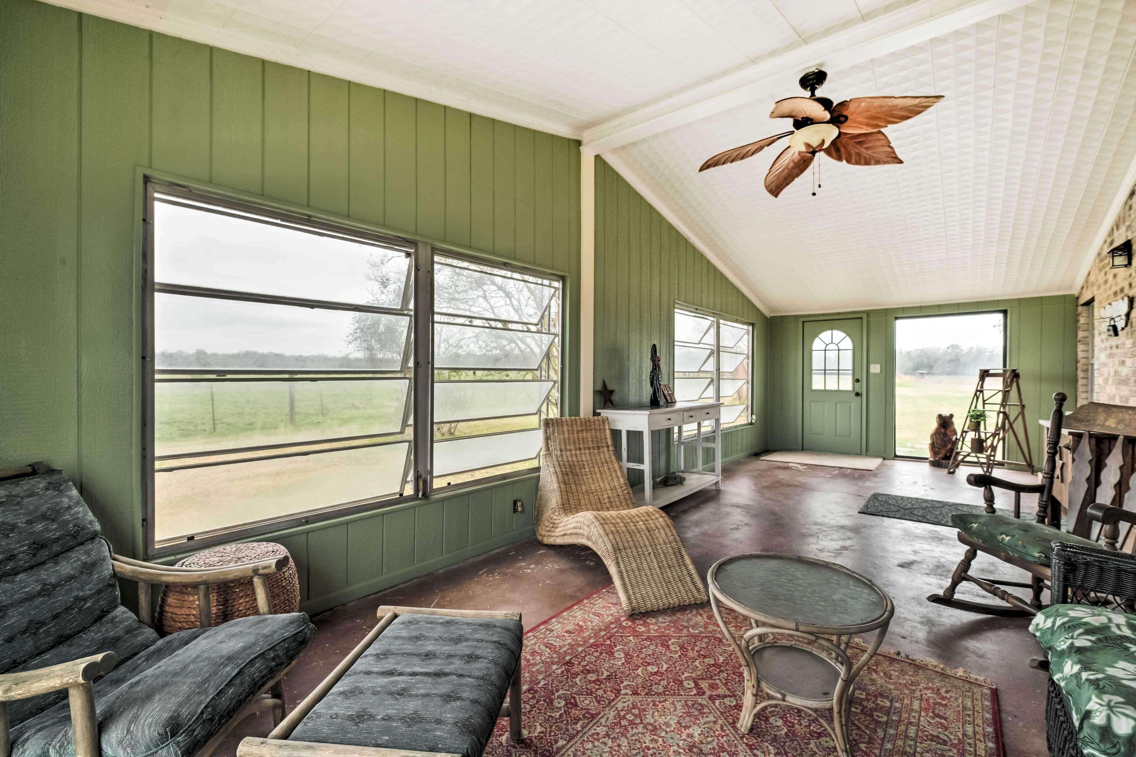 Carmine Cottage w/ Porch on Beautiful 60-acre Farm