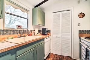 Interior - On Scenic 60-acre Farm: Carmine Cottage w/ Porch (Carmine)