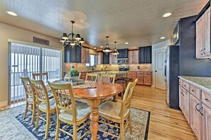 House (Multiple Bedrooms) | Interior - Cabin w/ Beach Access, Sport Court, Hot Tub & View (Garden City)