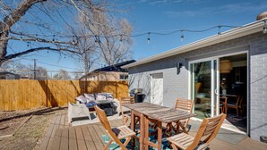 Outdoor dining - Colorado Escape w/ Deck, Grill & Fire Pit! (Arvada)