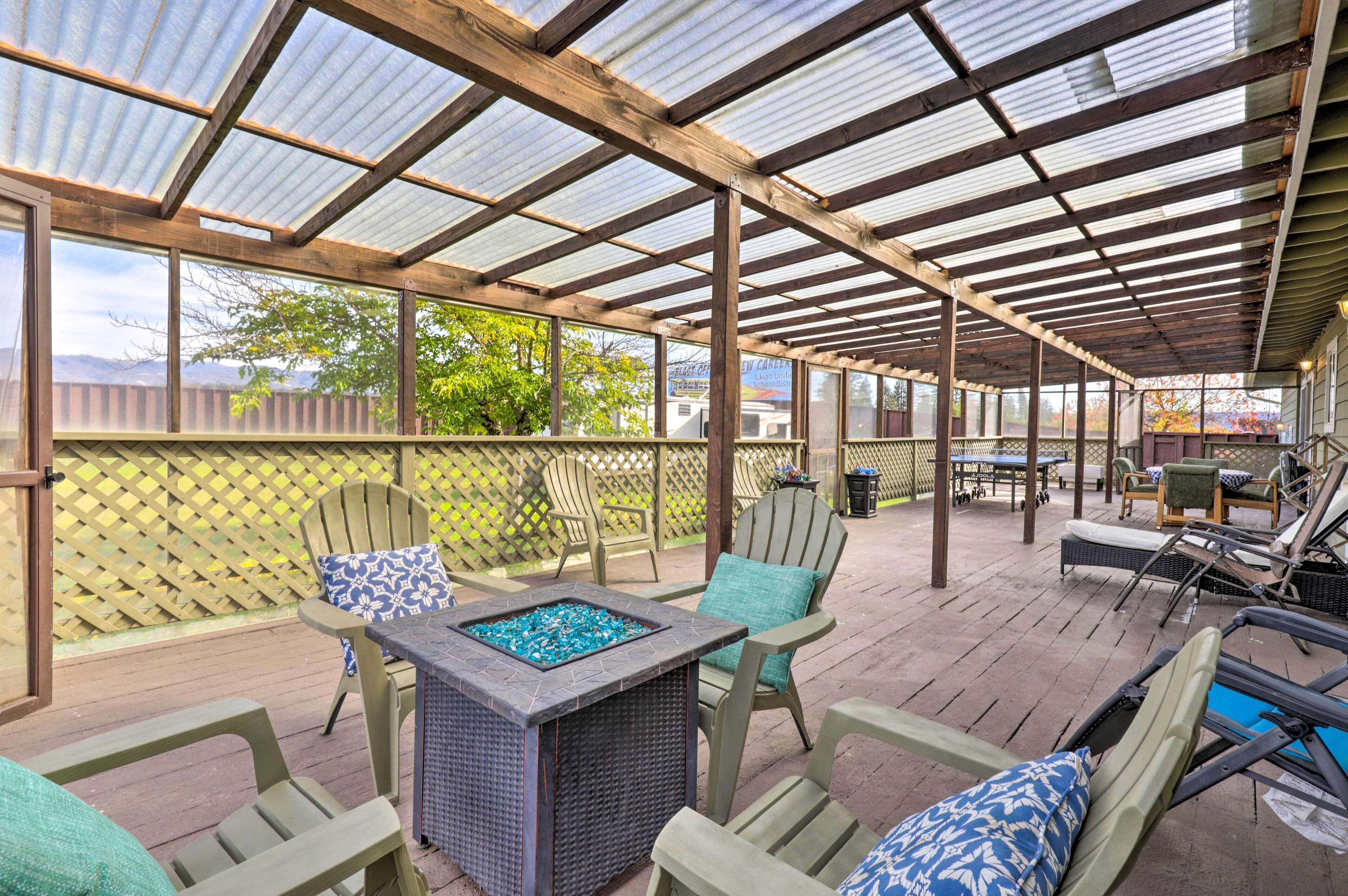 Charming Ukiah Home ~ 2 Miles to Lake Mendocino!