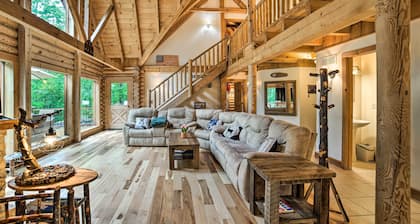 Classy Home w/ Hot Tub: 2 Mi to Lake Access!
