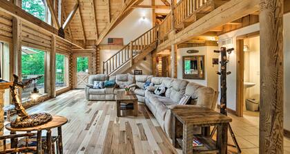 Classy Home w/ Hot Tub: 2 Mi to Lake Access!