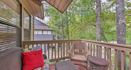 Cozy Woodlands Townhome w/ Deck Near Market Street