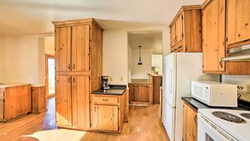 Microwave, oven, stovetop, high chair
