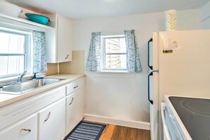 House (2 Bedrooms) | Interior - Historic Cabin Retreat: Steps to Okoboji Lake (Arnolds Park)