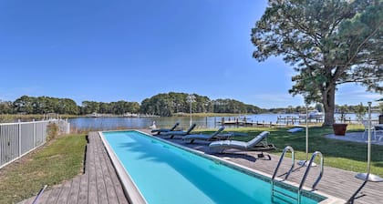 Grasonville Home w/ Private Pool on the Water