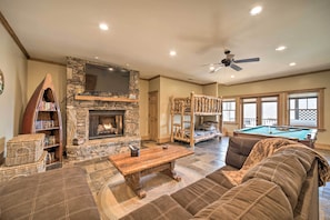 House (4 Bedrooms) | Interior - Hot Tub + Pool Table: Cozy Franklin Cabin! (Franklin)