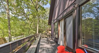 Walk to Lake: Game Room Getaway in Pocono Summit!