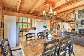 House (5 Bedrooms) | Interior - River Access & Game Room: Piney Creek Cabin! (Piney Creek)