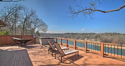Hot Tub + Views: Waterfront Escape in Hot Springs
