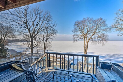 Lakefront Home w/ Gorgeous Sunsets, Kayaks, & Pier