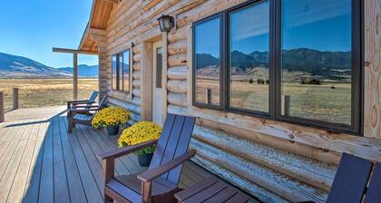 Stunning Mountain Views: Livingston Cabin w/ Deck!