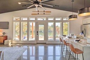 House (3 Bedrooms) | Interior - Modern Norfork House w/ Patio on White River! (Norfork)