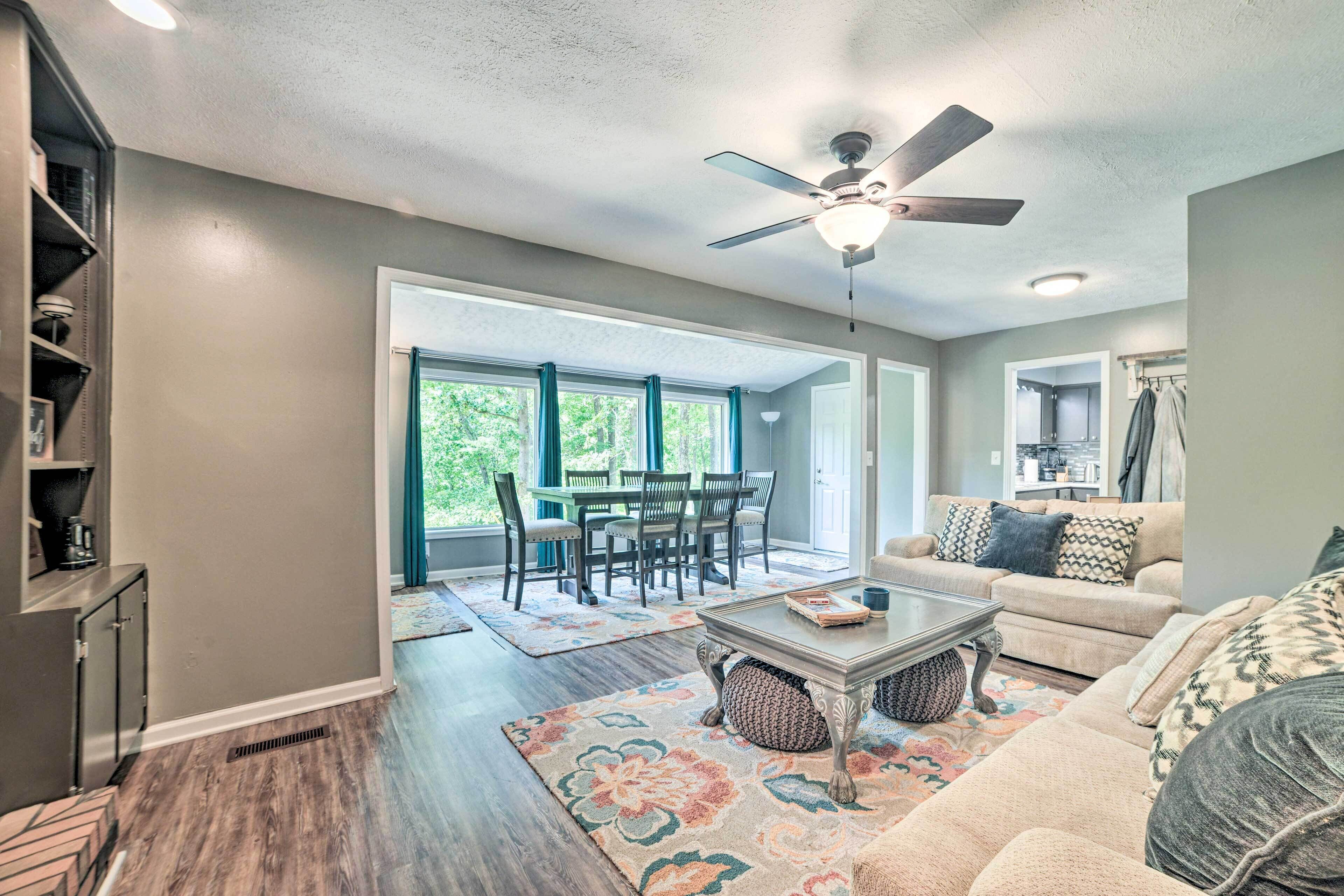 Cozy Murray Retreat w/ Grill ~ 2 Mi to Lake!