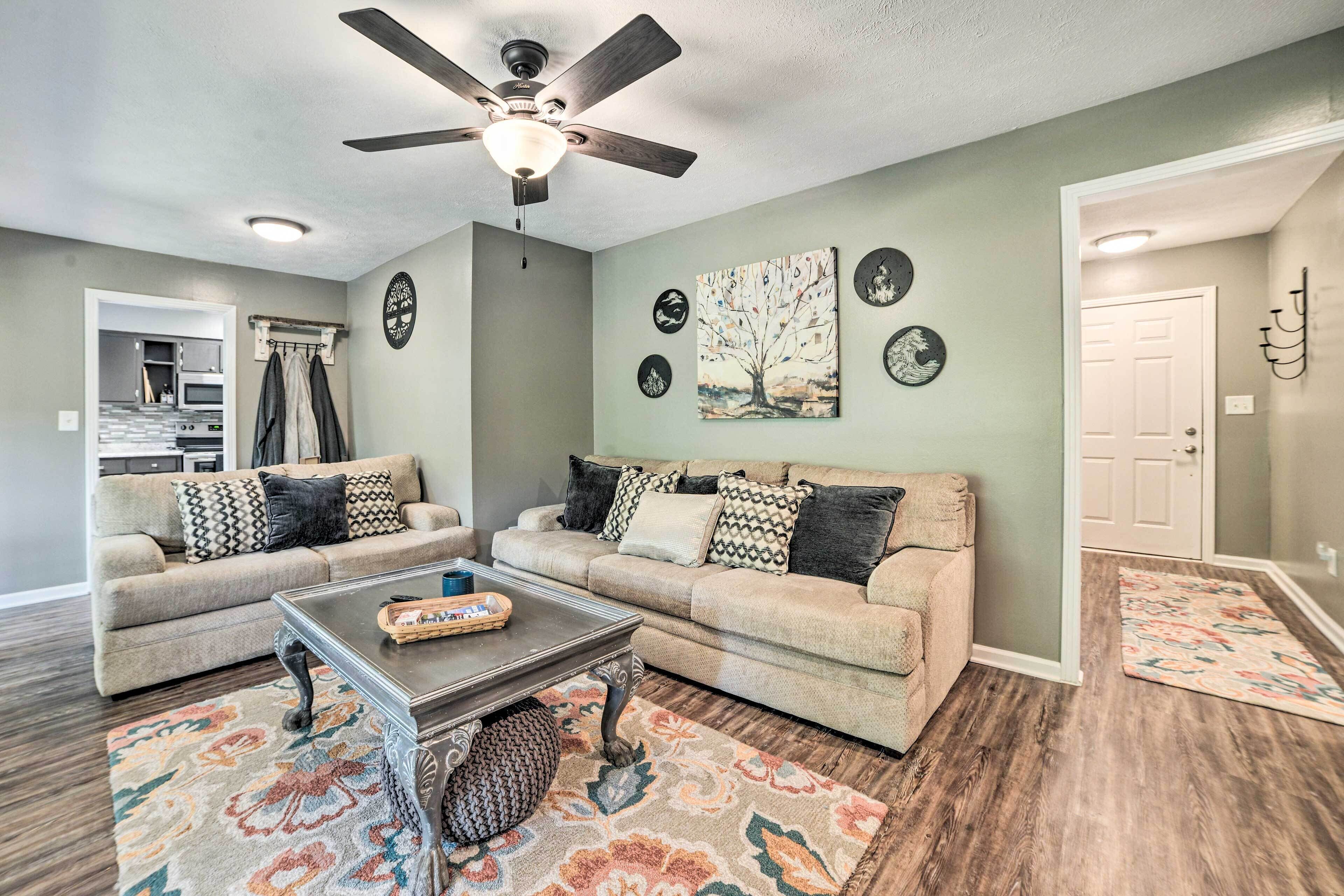 Cozy Murray Retreat w/ Grill ~ 2 Mi to Lake!