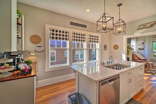 Modern, Sun-lit Retreat w/ Fire Pit & Yard!