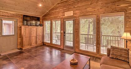 Heber Springs Cabin w/ Deck + River Views!