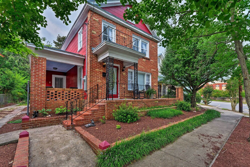 New Bern Home W/yard, Grill+walkable Location