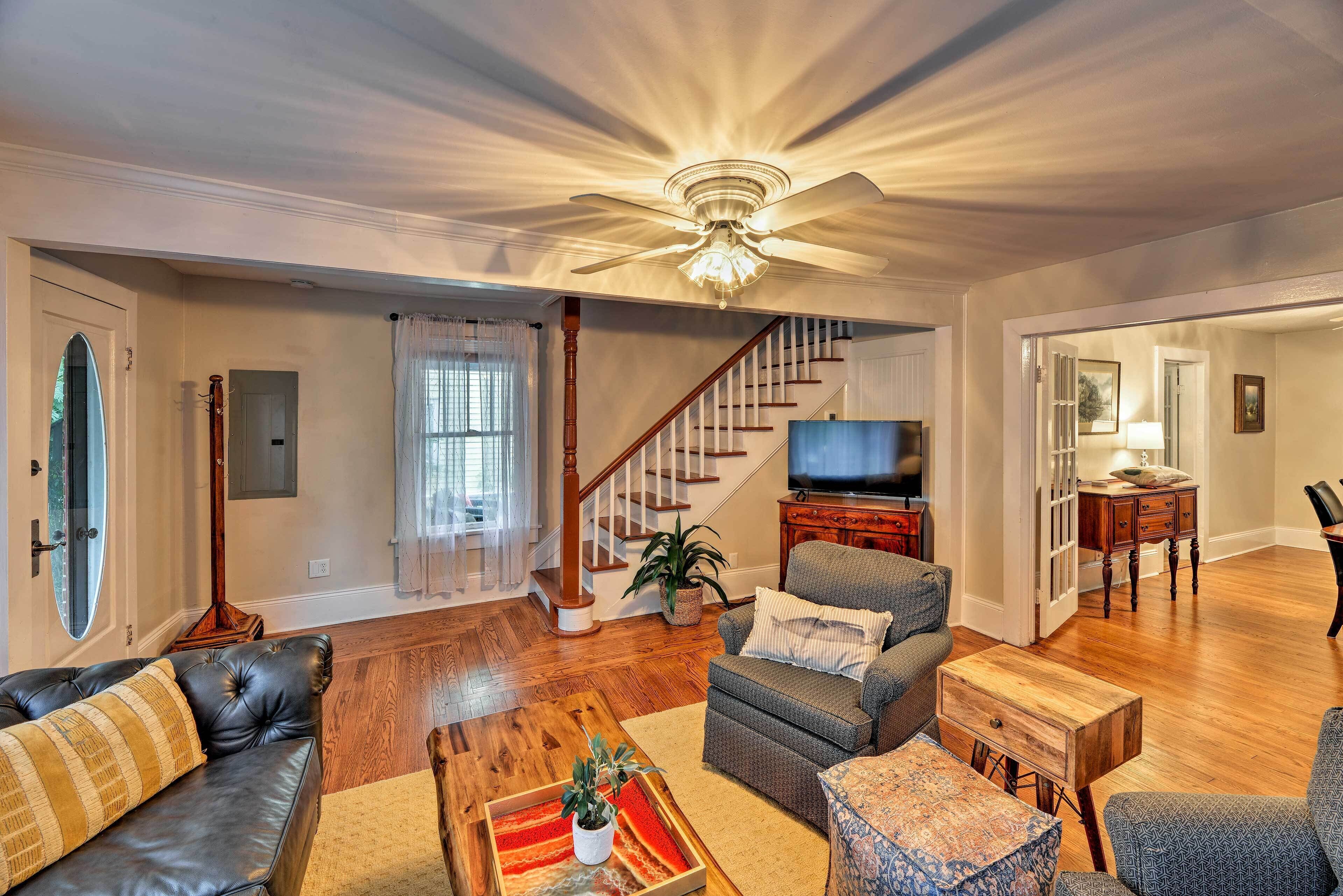 New Bern Home W/yard, Grill+walkable Location