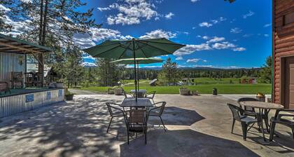 Trego Resort-style Cabin w/ Lake,trails & 40 Acres