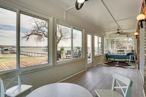 Private Beach & Dock: Home on Eagle Mountain Lake