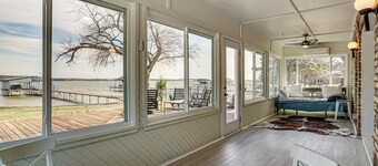 Private Beach & Dock: Home on Eagle Mountain Lake