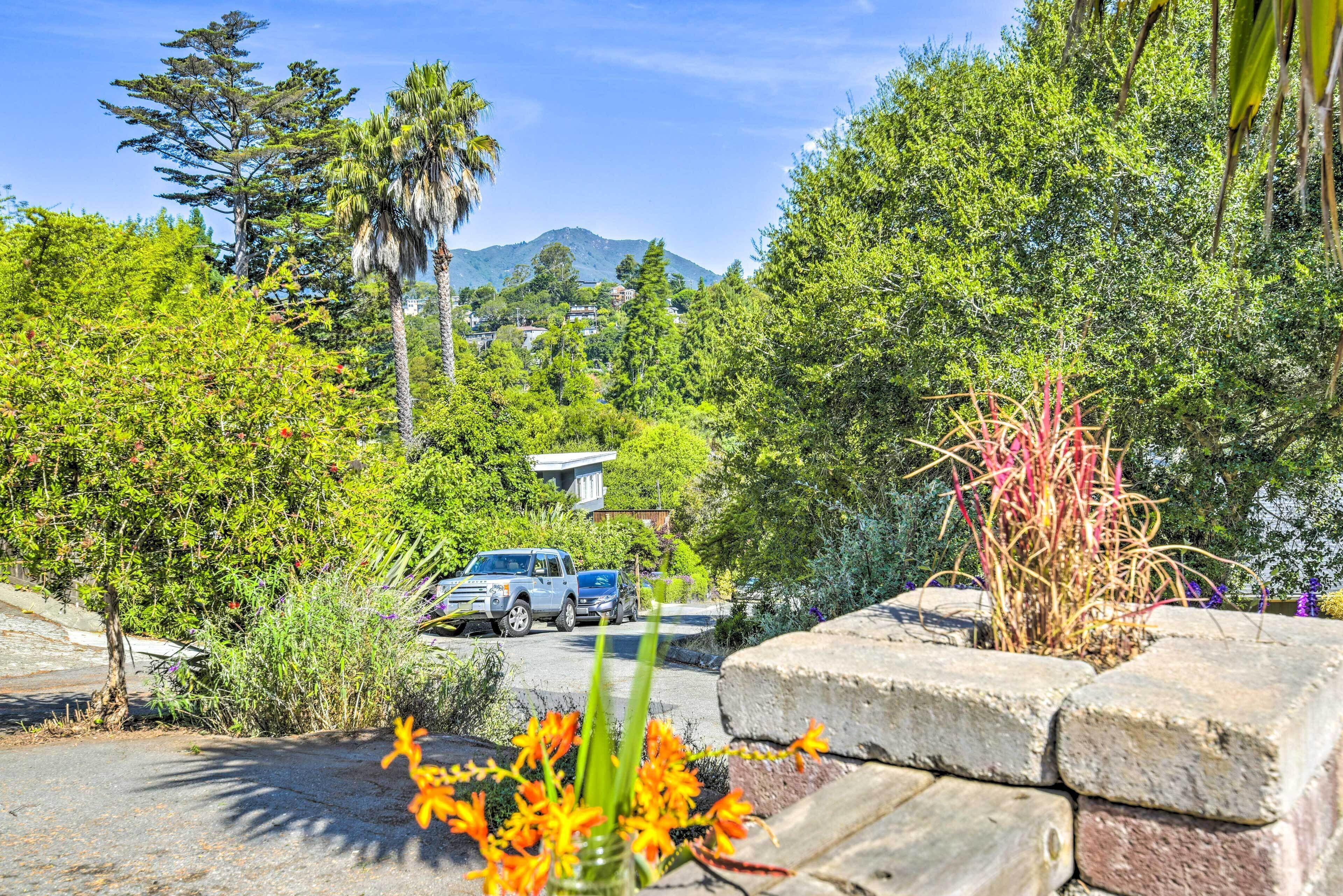 Sun-kissed Mill Valley Escape w/ Mtn Views!