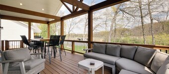 Waterfront Home on Lake Milton: Dock, Hot Tub