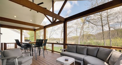 Waterfront Home on Lake Milton: Dock, Hot Tub