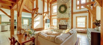 Waterfront Lakes Region Home on Private Cove!