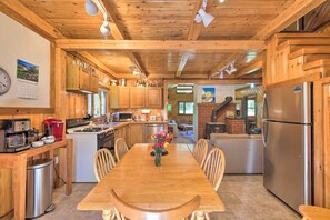 House (3 Bedrooms) | Interior - Boothbay Harbor Cabin w/ Spacious Deck & Yard! (Boothbay Harbor)