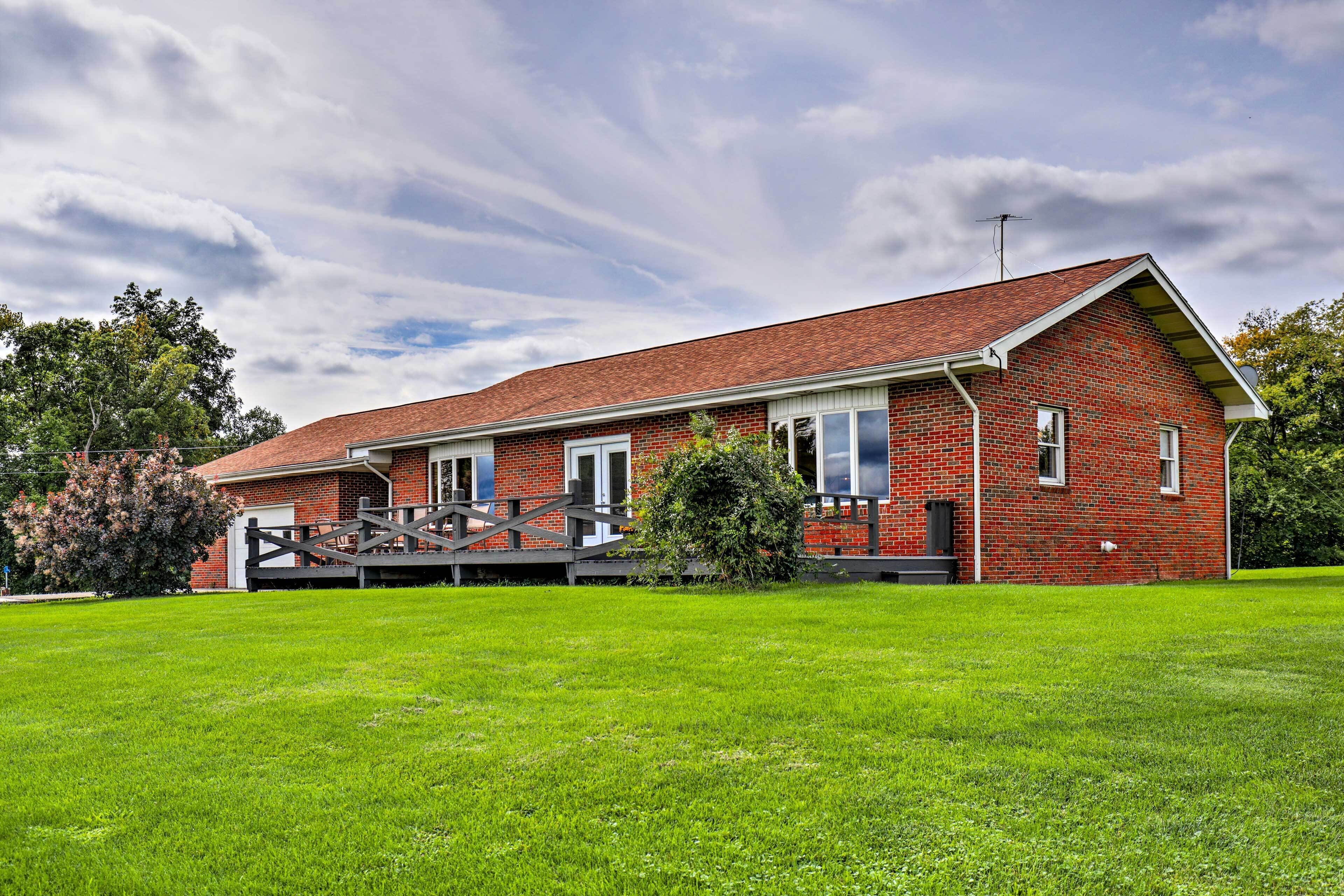 Updated Home w/ Lake Views on Cayuga Wine Trail!