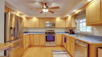 Microwave, oven, kompor, dan mesin pencuci piring