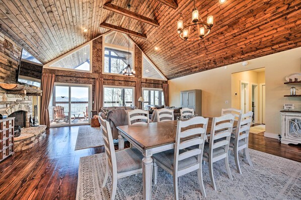 House (3 Bedrooms) | Interior - Glenville Serenity Lodge' w/ Lake Views! (Glenville)