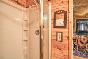 Apartment (0 Bedroom) | Interior - Peaceful Mountain City Cabin w/ Porch & Fire Pit (Mountain City)
