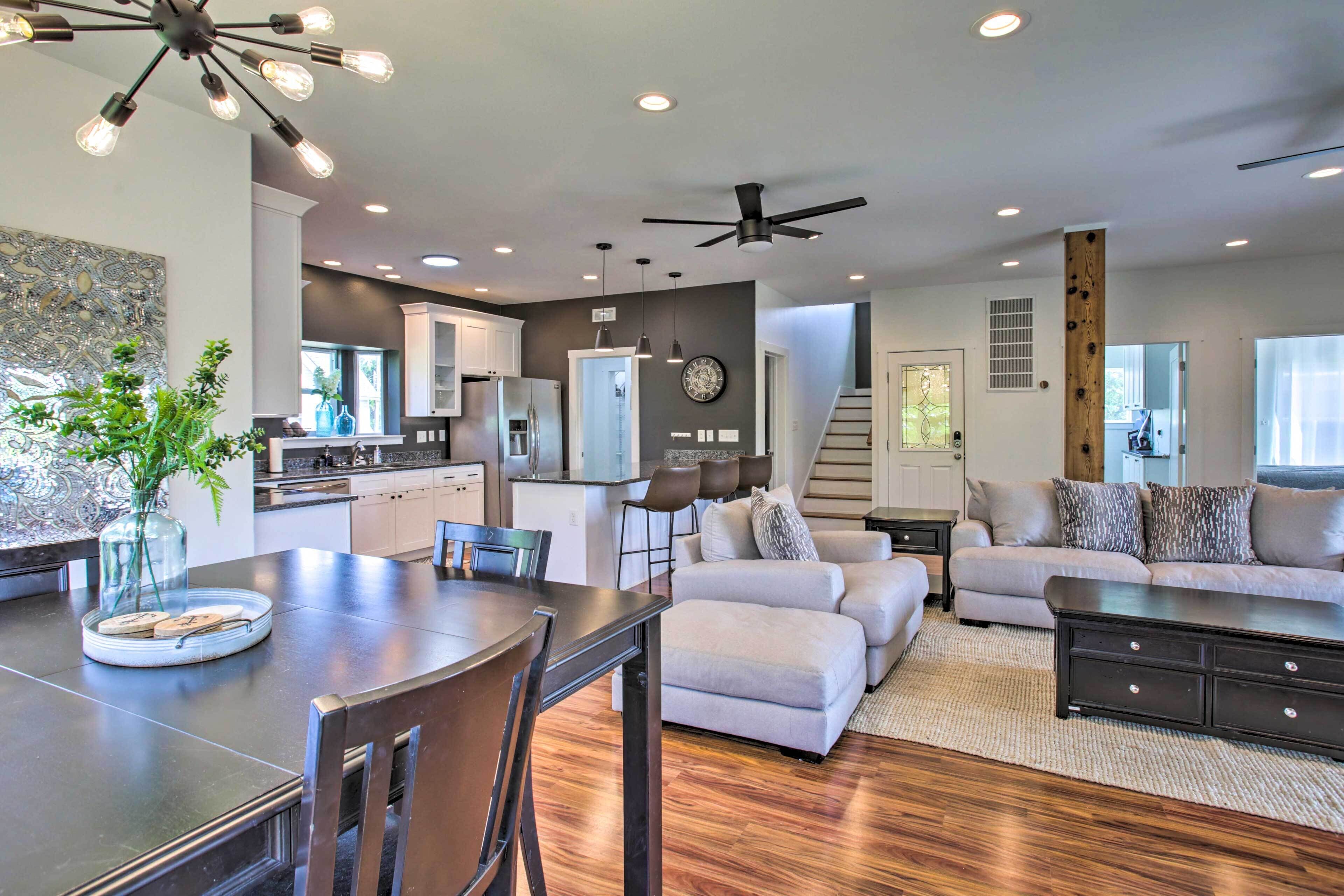 Sleek Waveland Abode w/ Patio, Walk to Beach!