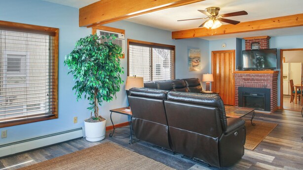 Apartment (2 Bedrooms) | Interior - Old Ocean Beach Apt by Pier + Palace Playland (Old Orchard Beach)