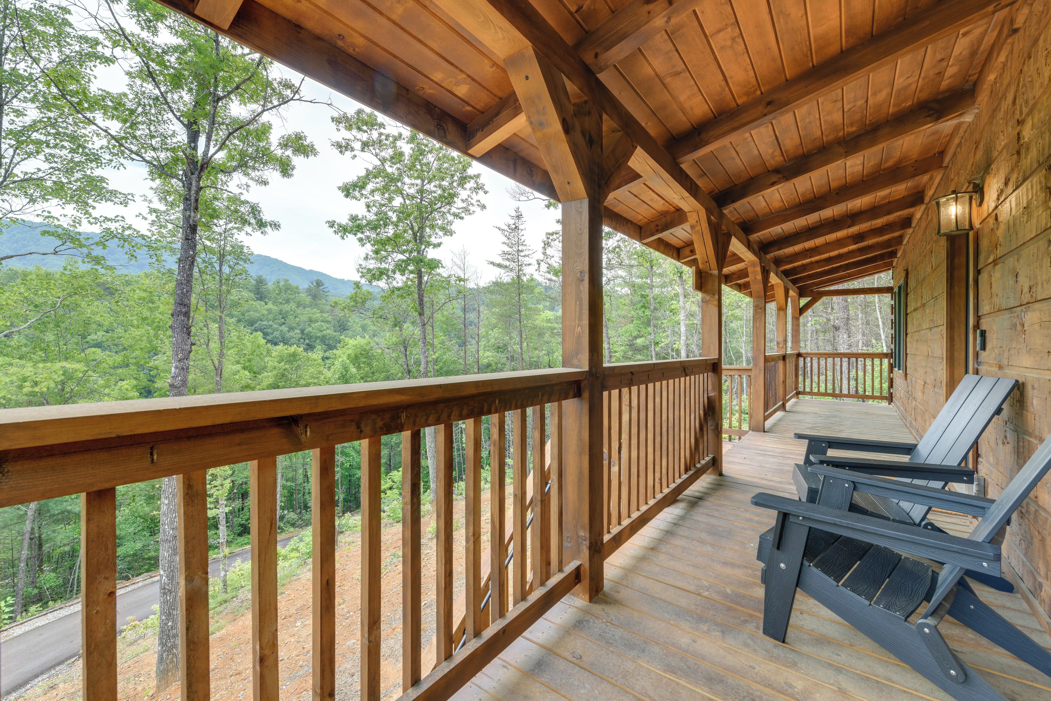 Sevierville Vacation Cabin With Hot Tub & Decks!