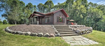 Patio, Views & Hot Tub: Quiet Lakeside Cabin