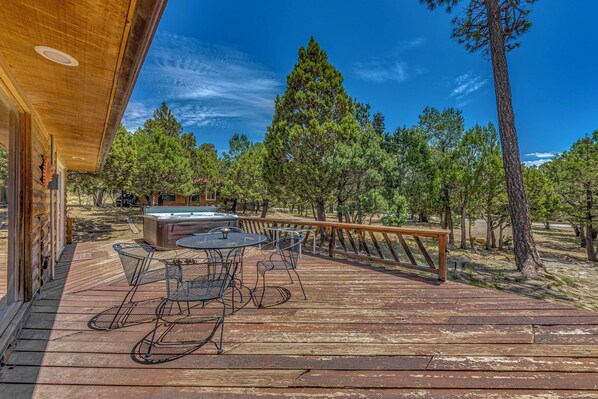 House (3 Bedrooms) | Interior - Rustic Alto Cabin w/ Hot Tub, Deck & Fireplace! (Alto)