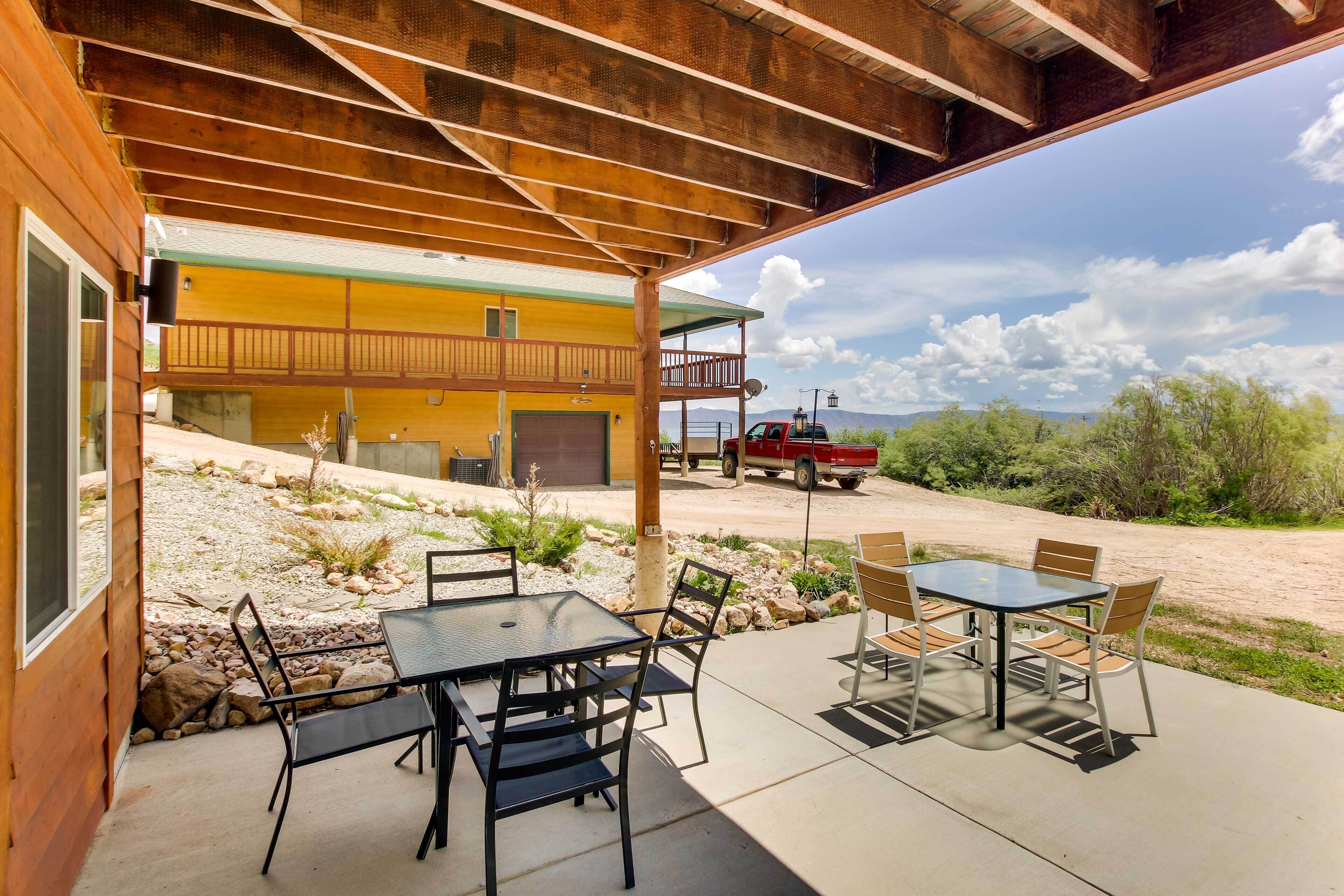 Updated Cabin w/ Views ~ 1 Mi to Bear Lake!