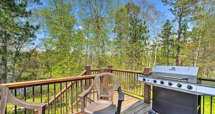 Fire Pit + Sauna: Waterfront Escape in Crosslake!