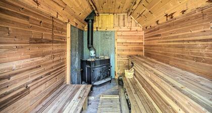 Fire Pit + Sauna: Waterfront Escape in Crosslake!